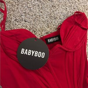 Babyboo Red Women's Dress